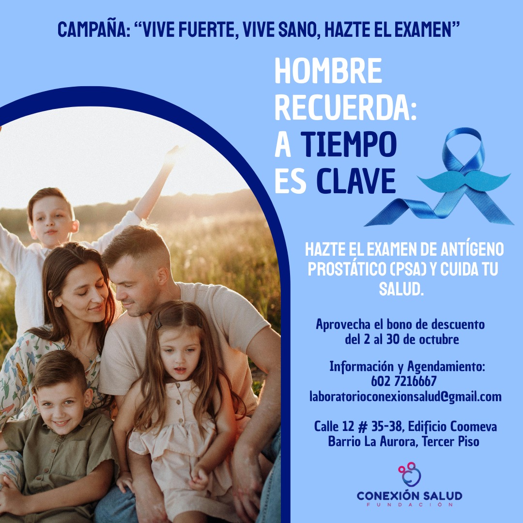 Campaña de tamizaje para cáncer de próstata
